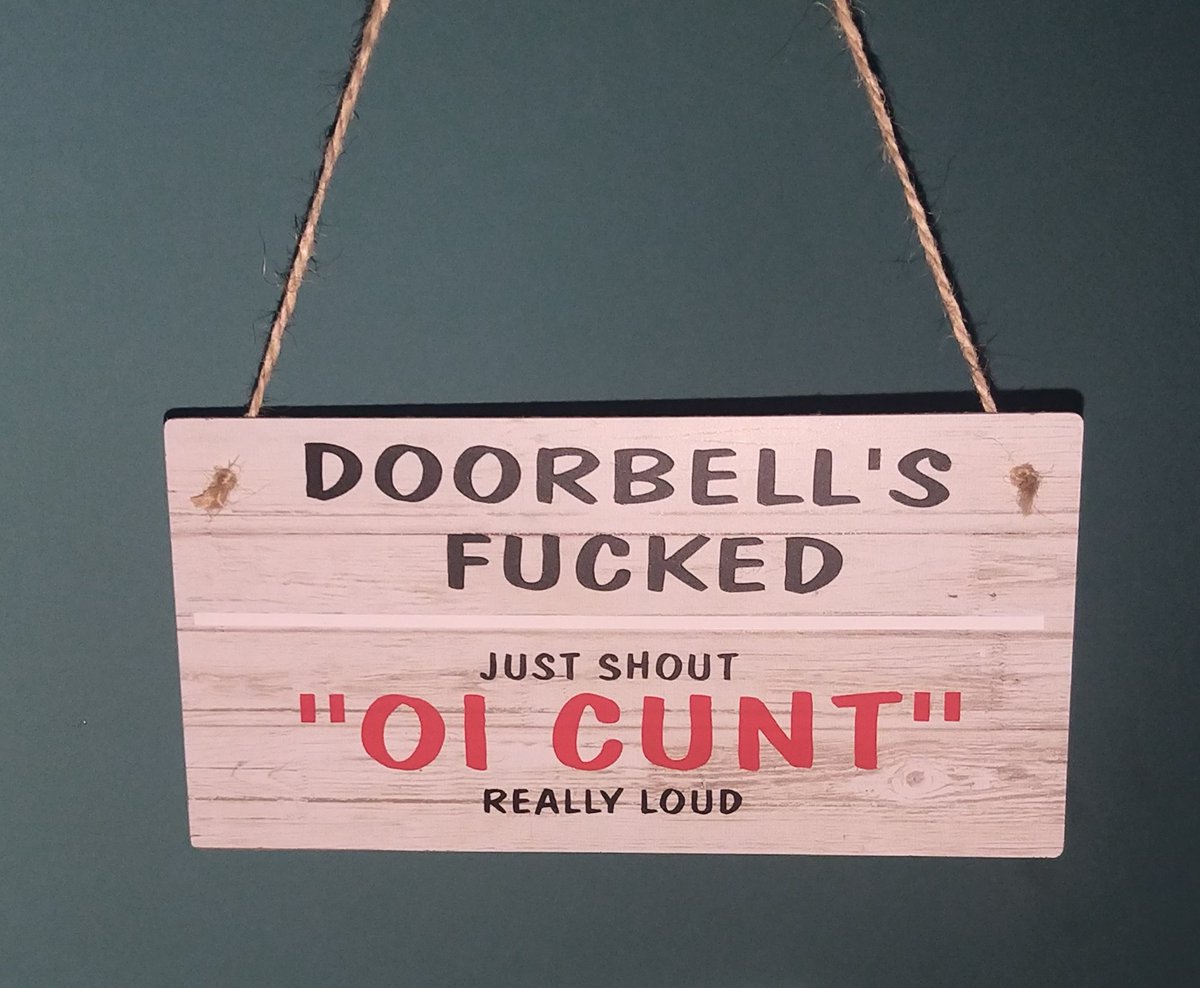 Thegiftnestwey1's tweet photo. I have 2 of these door signs available......they are not in the shop yet. 
If anyone wants one they are £10 plus p&amp;p.  DM me to purchase.

#CraftBizParty
#HandmadeHour
#UKMakers
#htmlp 
#WowHandmade https://t.co/JRvjtjdUbB