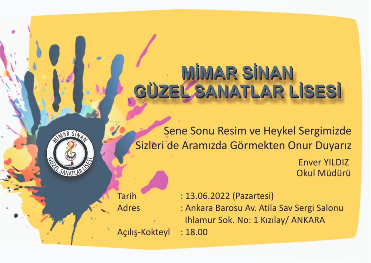 GslMamak's tweet photo. #sergi #resim #heykel #ankara @MemAnkara @MamakilceMem https://t.co/mMzHQ5CRNs
