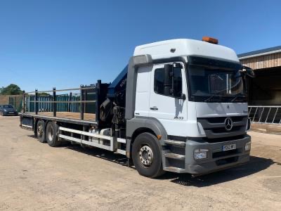 2013 (63) Mercedes Axor 2533 6x2 rigid, sleeper cab, manual gearbox, HMF crane, Euro 5, 507,483km, test May 2023
#StrathclydeCommercials #CommercialVehicles #TrucksForSaleUK