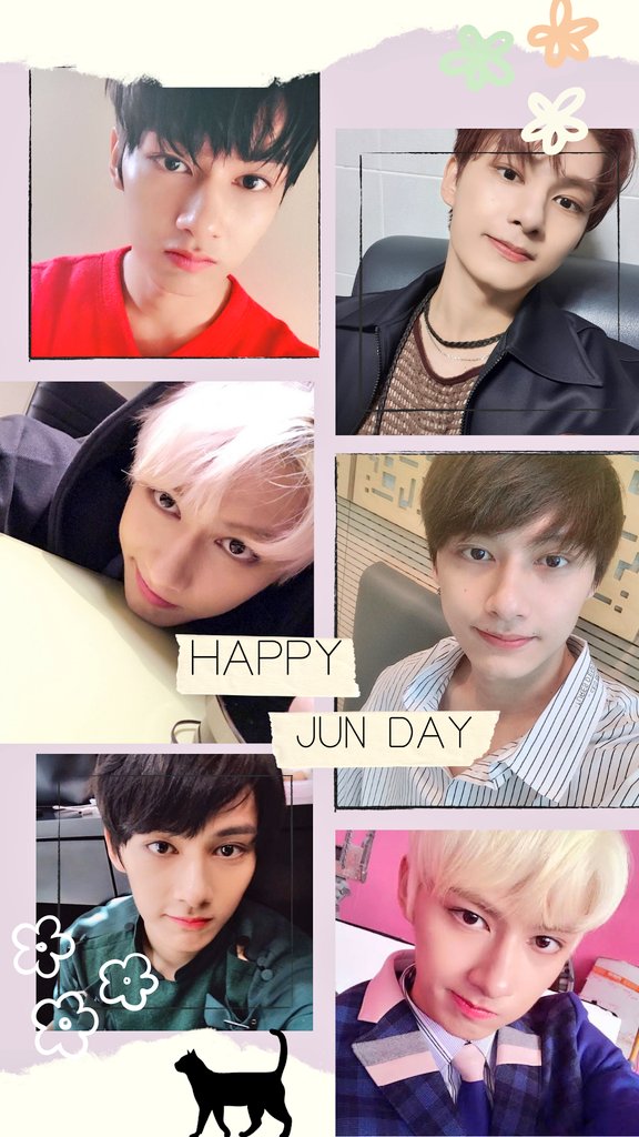 ジュンお誕生日おめでとう😺💖

最近忙しすぎて全然追えてないけど、ずっとずっと大好きな気持ちは変わりません！！
これからもジュンらしく、無理せず楽しく活動してください✨

ジュンペンでいられて毎日幸せです
ずっと推させてね❣️❣️

 #MOON에게_준휘생일축하가_닿기를
#BrightestMoonJUNHUIDAY