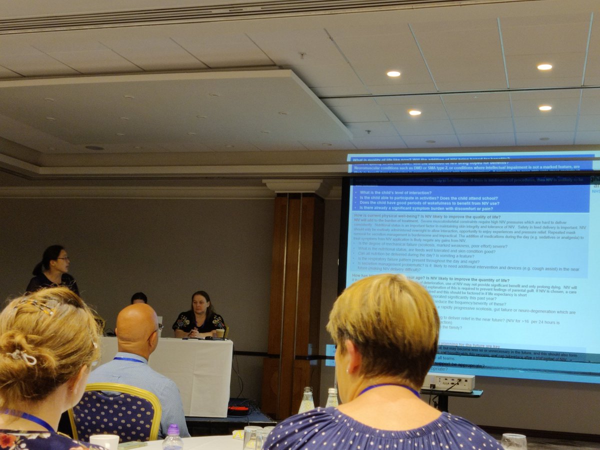 DrKateRen's tweet photo. Dr Yifan Liang talks us through an NIV decision making tool to guide fully informed decision making. Importance of goal settting from the outset to avoid technology creep. https://t.co/Dv98tcsHXr