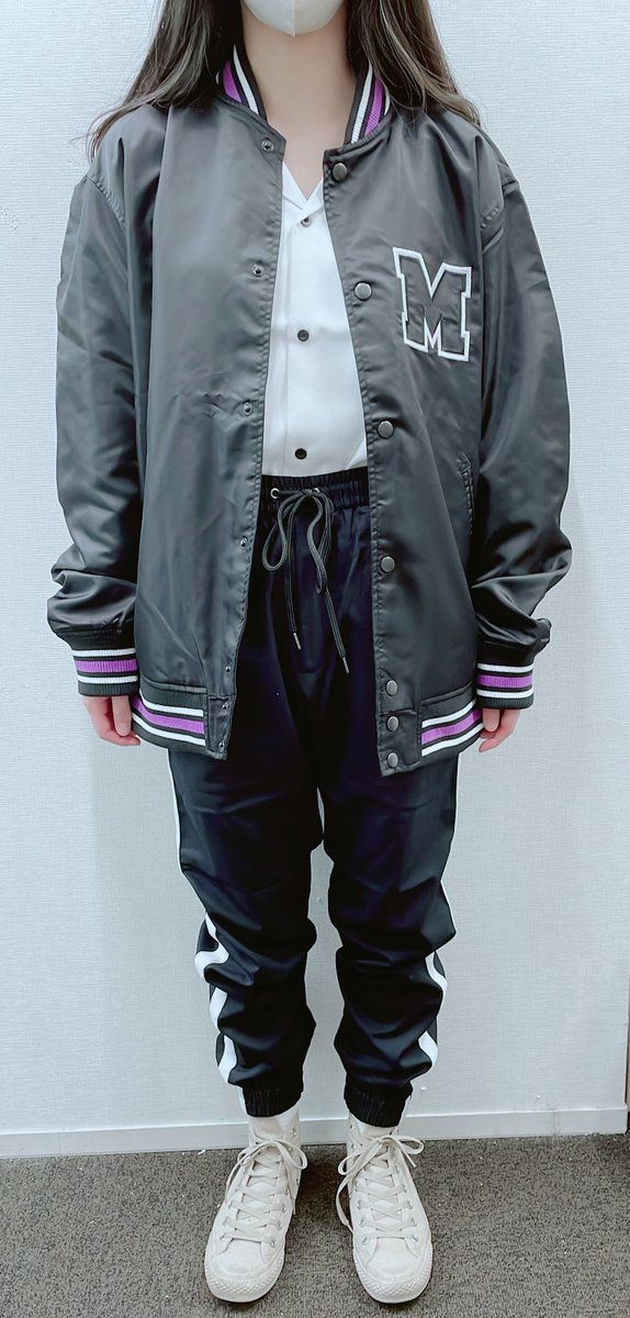 不破湊 スタジャン風ブルゾン Mサイズ