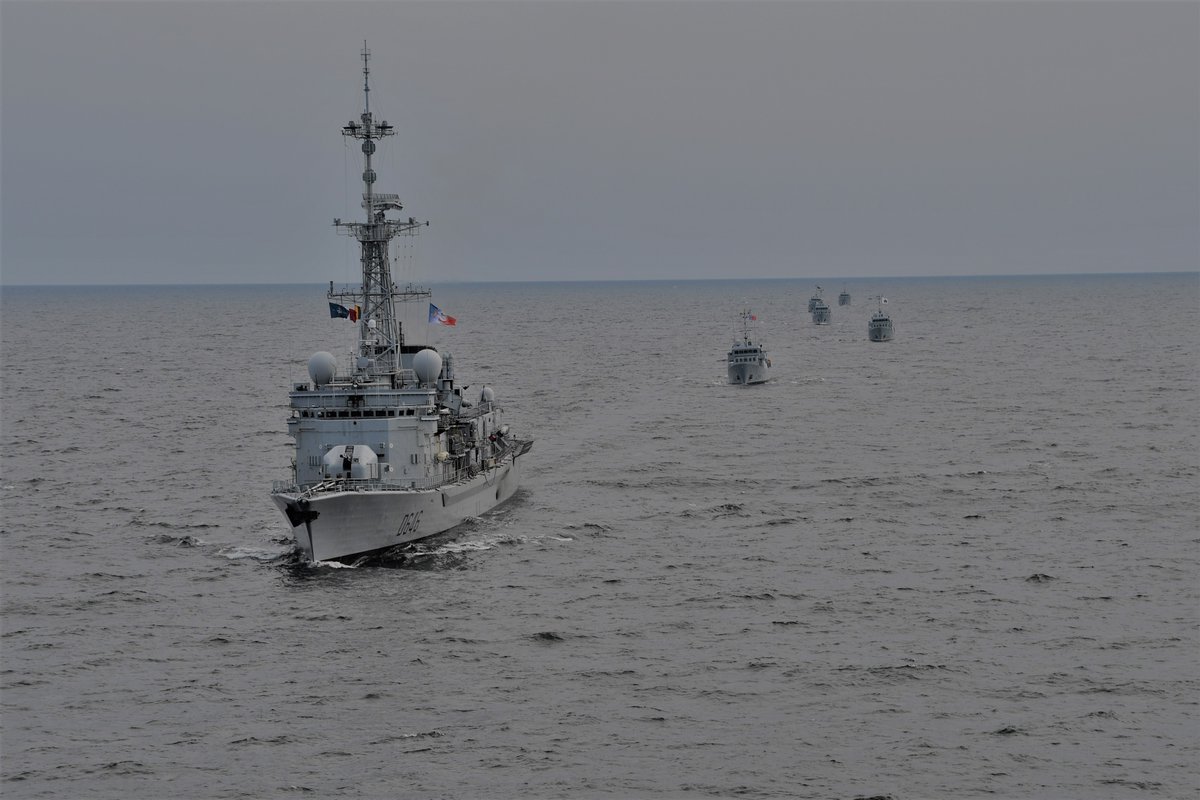 Marine nationale on Twitter "La "Ménagerie" en mer Baltique ! 5⃣
