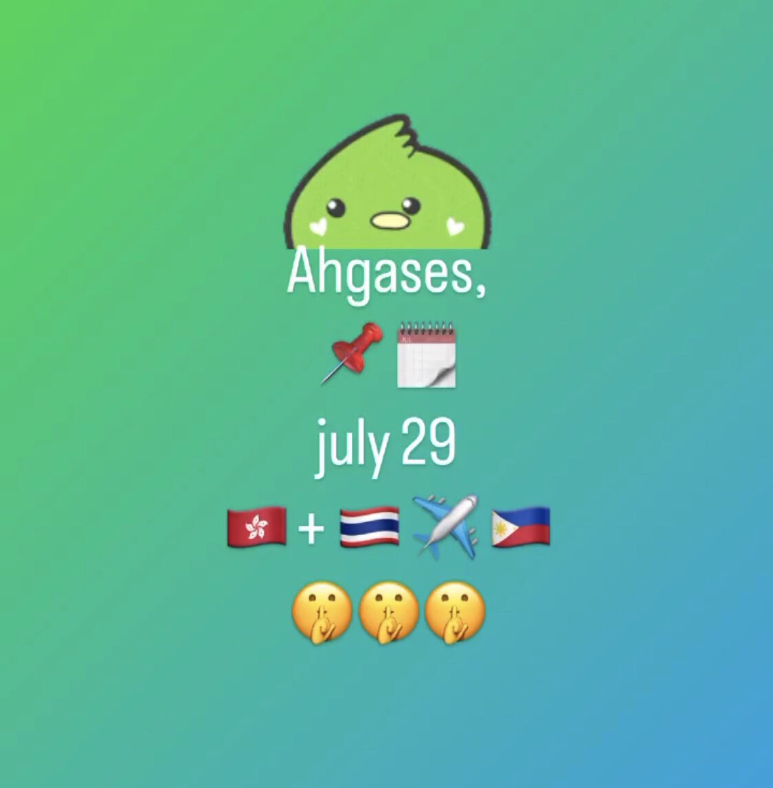 realseoulnoona's tweet photo. Ahgases, @jinyoungienoona are you ready? 📌🗓2022.07.29 
🇨🇳 + 🇹🇭 ✈️ 🇵🇭 @happeehour G? 

#GOT7 #IGOT7 #갓세븐 @GOT7 #GOT7FOREVER https://t.co/okFm54it74