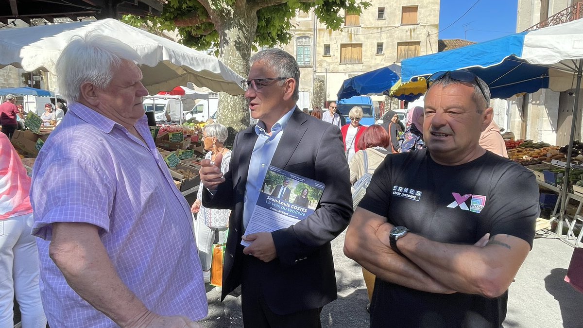 [ #SurLeTerrain ] 

À votre rencontre ce matin à Sainte-Livrade avec Jacques Borderie, conseiller départemental, maire adjoint, et Pascal Sarrazin conseiller municipal.

#LaVoixDuTerritoire  #DéputéUtile
#Législatives2022  #Circo4703