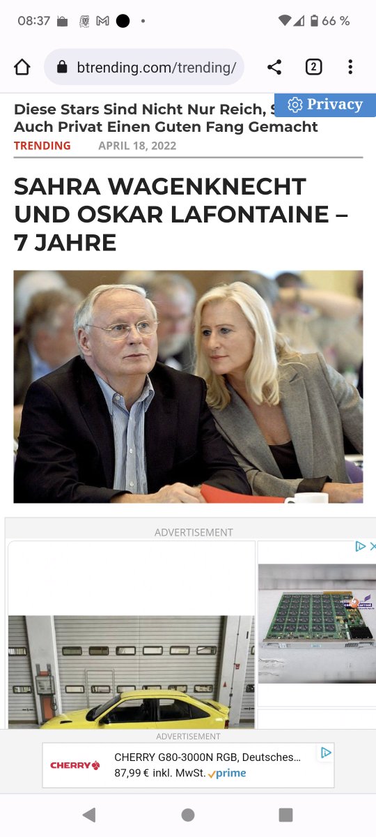 Was einem so aufs Handy gespielt wird. Langjährige Traumpaare zum Beispiel