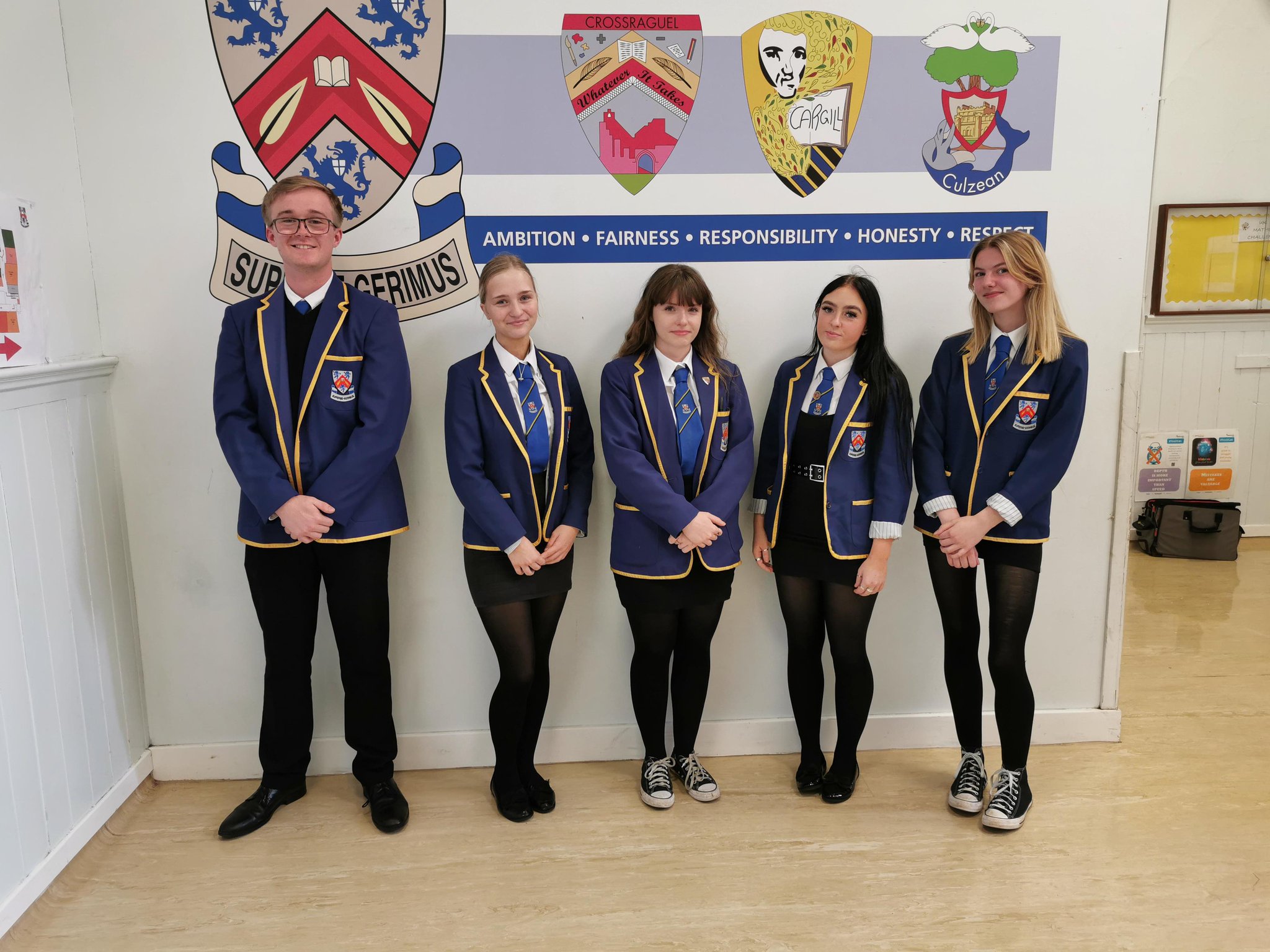 Carrick Academy on Twitter "Outgoing captains, DJ and Charli were part