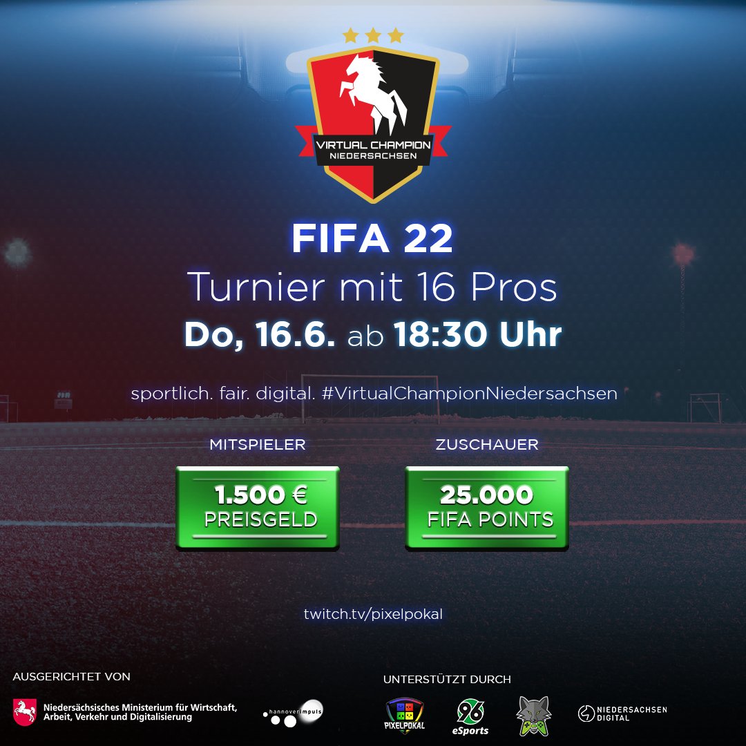 Virtual Champion Niedersachsen tweet media