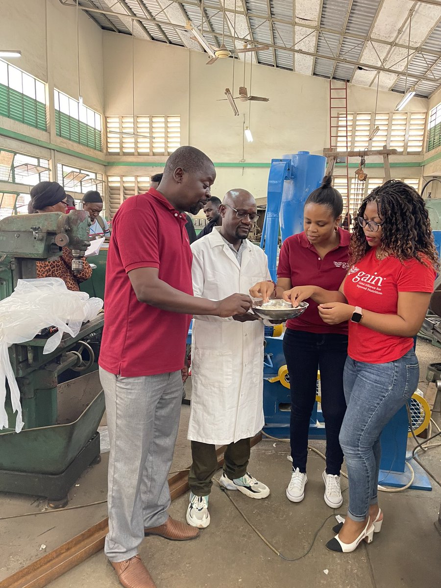 Small scale fortification remains a game changer to overcome Micronutrient deficiencies, that’s the reason why <a href="/GAIN_TANZANIA/">GAIN TANZANIA</a> is sponsoring development of dossifier technology and innovation at DIT that aims to strengthen suppliers side(SMEs) of nutritious maize flour.