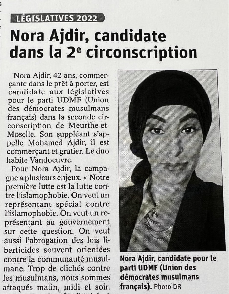 Nadine Morano tweet media