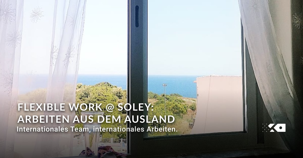 Wir wollen unserem internationalen Team ermöglichen, von Zuhause aus zu arbeiten - und Zuhause, das kann auf der ganzen Welt sein. Auch wer seine Lieben in Deutschland hat, möchte vielleicht vom Strand oder den Bergen aus arbeiten.  

Das willst du auch? hubs.la/Q01bT5_v0