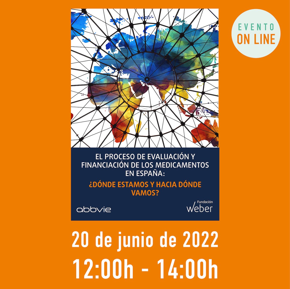 AbbVie_ES's tweet photo. Con la @fundacionweber  presentamos “El proceso de evaluación y financiación de los medicamentos en España: ¿dónde estamos y hacia dónde vamos?”
Un panel de expertos debatirá sobre el funcionamiento del sistema y posibles medidas de mejora 
👉https://t.co/QCEKK9GPIU https://t.co/AqMV5eDR4t