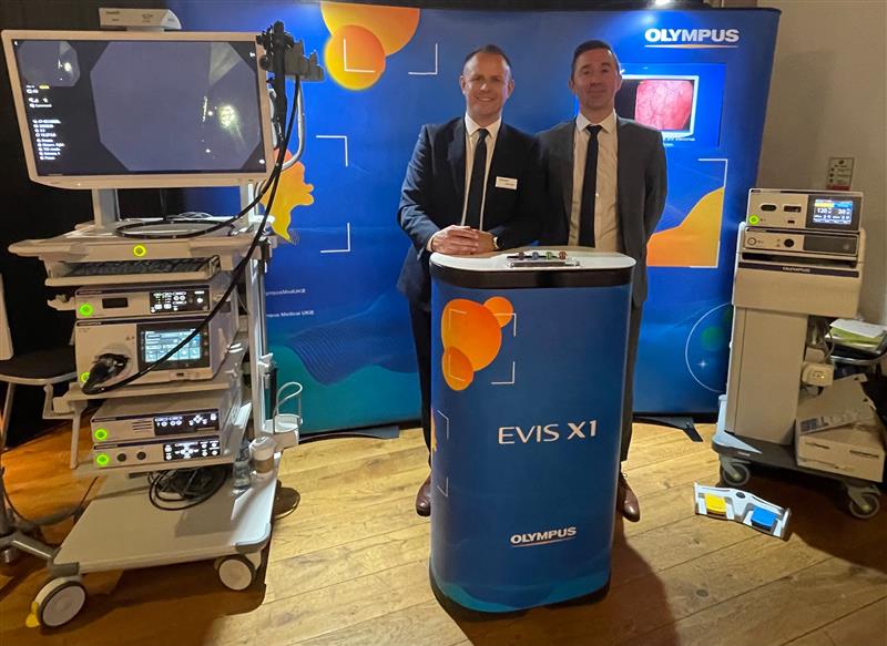 OlympusMedUKIE's tweet photo. Olympus are delighted to be supporting the Irish Society of Gastroenterology Summer Meeting
We're demonstrating the #EVISX1 System with #ENDOAID, which uses #AI to increase adenoma detection during colonoscopy & reduce interval cancer risk
Find out more https://t.co/N3oy4xf54H https://t.co/t8WA6pntQw
