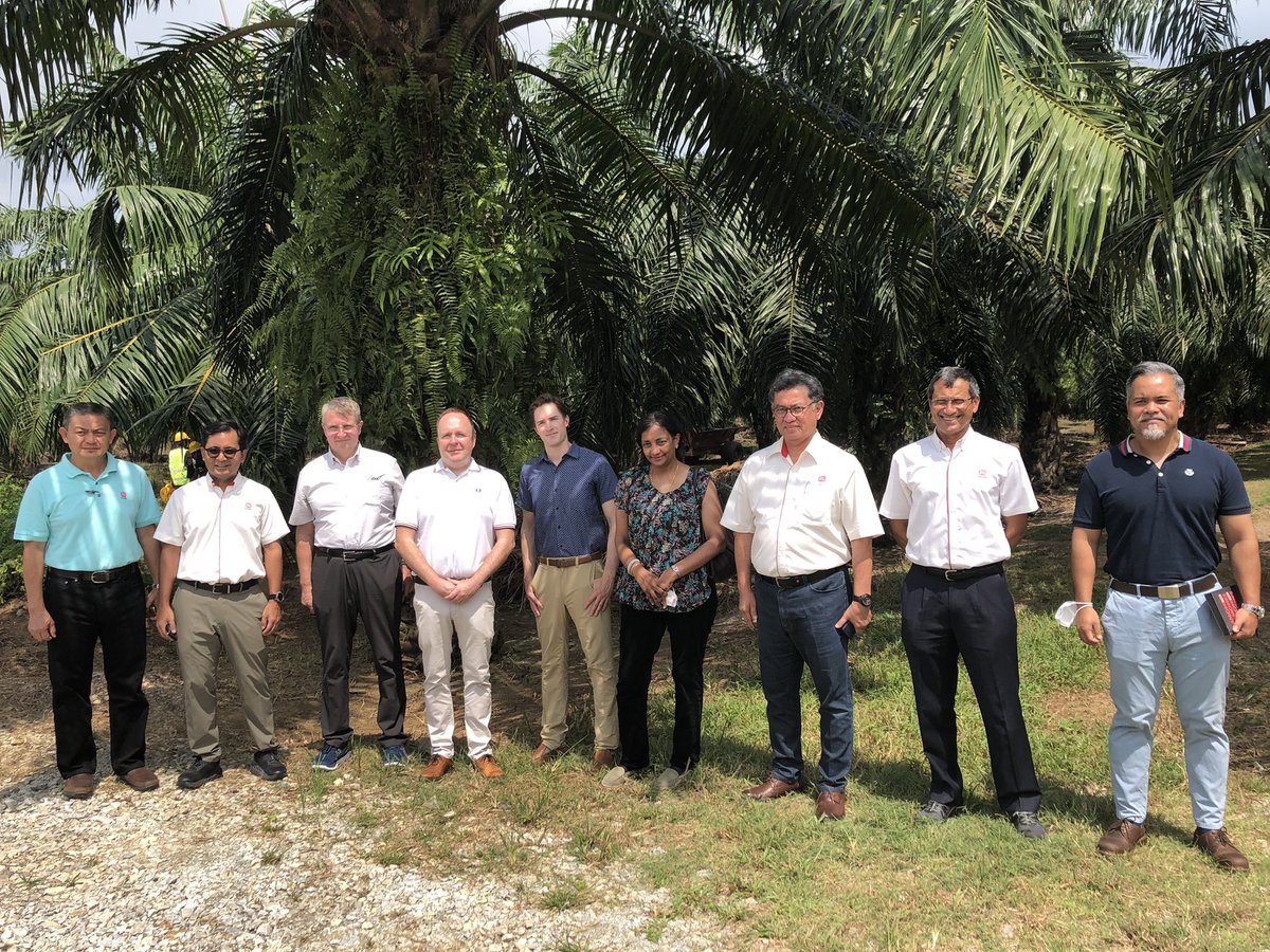 SRLeino's tweet photo. Thank you @sdplantation for a very informative and interesting visit today to Sime Darby Plantation’s Carey Island. @FinEmbMy @Ulkoministerio #TeamFinland https://t.co/lzdbXWM2C0
