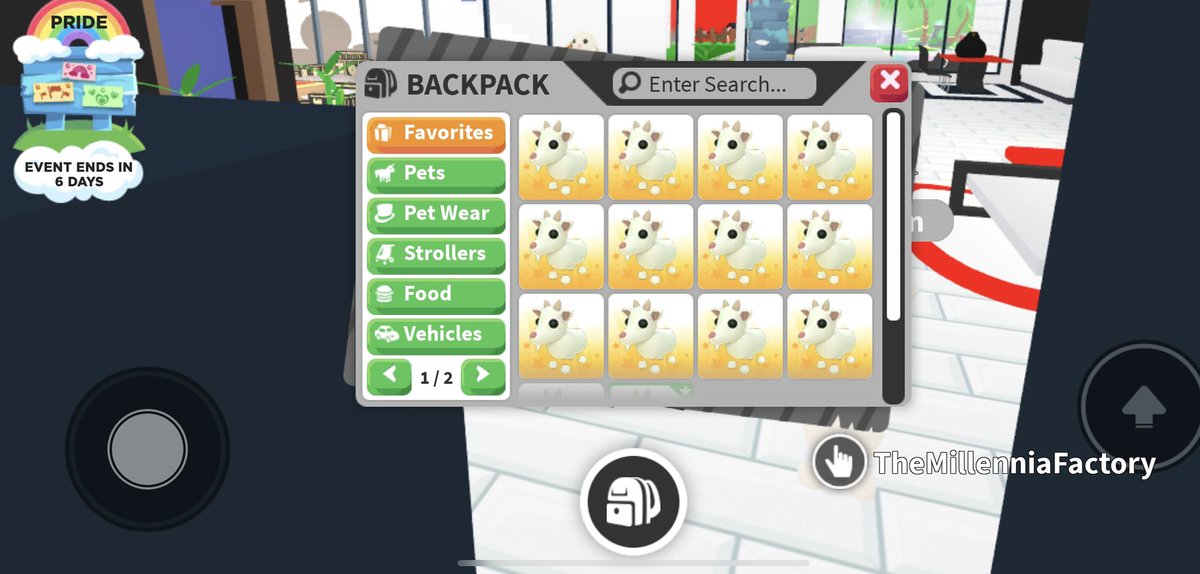 These goats are high demand, to give more chance for others to get one, here is another set of giveaway:

Like follow retweet and sub here with proof: youtube.com/channel/UCQQpE… 

Good luck. Only rt with giveaway and adopt me tags will count.