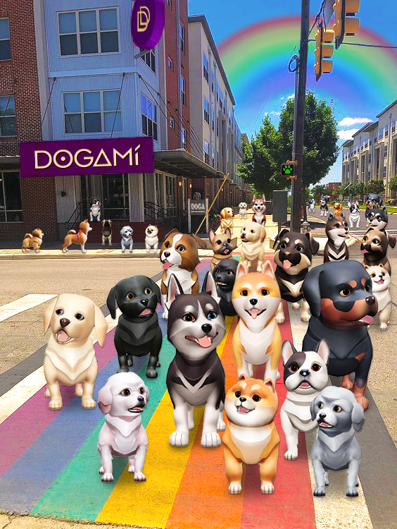ryanology101's tweet photo. Our precious four-legged companions are marching proudly to celebrate Pride Month! 🎉🌈 Well, in this project @DOGAMI, we are truly growing up altogether as one for nothing but success. Let’s keep up the amazing work and be even prouder to be Dogamers! 🐶🐾🔥 #Dogami #DOGA #XTZ https://t.co/PI5SIARI75