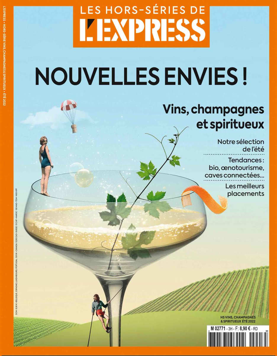 ARwinelabels's tweet photo. Alert, press briefing! ARwinelabels member of @lawinetech is quoted in @LEXPRESS "NOUVELLES ENVIES" Hors-Série Vins Champagnes &amp; Spiritueux Juin 2022 
https://t.co/4ffuWEuPs2 via @ARwinelabels https://t.co/EM2y4C3TMM