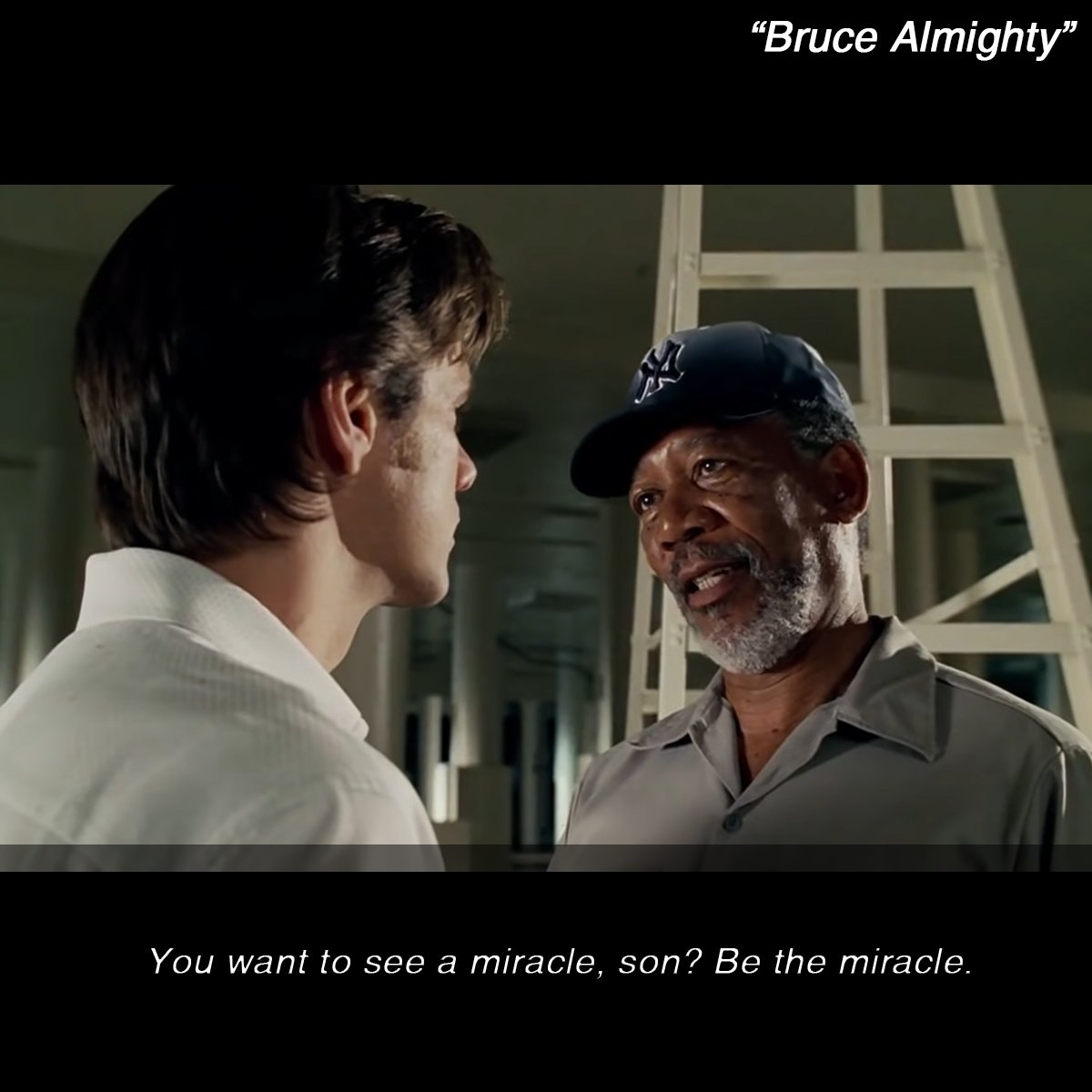 paragration's tweet photo. 王牌天神 | Bruce Almighty | (2003) 

奇跡其實并不會自己突然出現，所謂的奇跡都有可能是一些不起眼努力或者是不斷地努力換來的。以其在這等待奇跡的發生，不如放手一搏，或許它的成果會比預期的好

#王牌天神
#BruceAlmighty
#喜劇
#Comedy
#手繪
#Linedrawing 
#景述 
#Paragration https://t.co/lAKjjdCZF3
