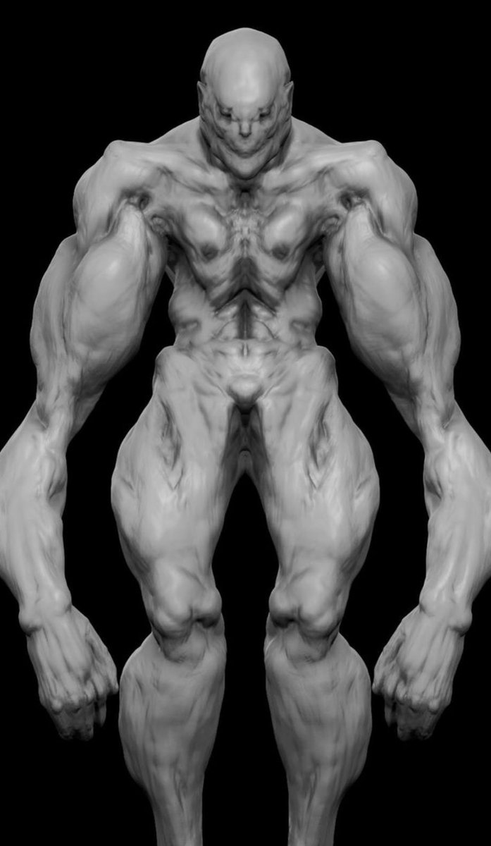 Antilogicalist's tweet photo. @ProfessorJun_ Hey, this is my most recent sculpt. 
I also do alot of illustrative art, if you’re interested in seeing more, give my instagram a peak too https://t.co/8wrJTjoyir https://t.co/vlZfucGDrz