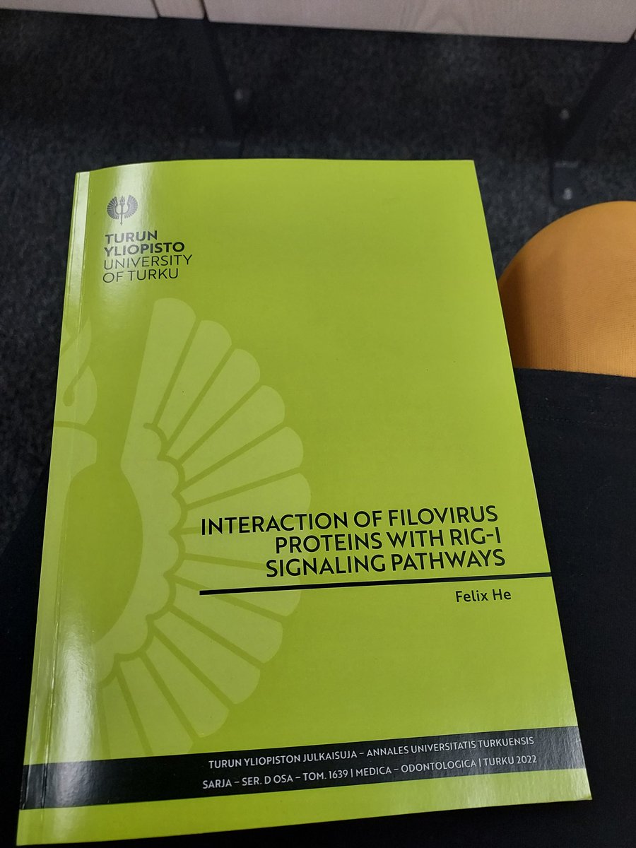 Laura Kakkola (@lkakkola) on Twitter photo Felix He from our group defending his thesis today! <a href="/UniTurku/">Turun yliopisto - University of Turku</a> #proudsupervisor #phd #celebrationtime #virology Felix He from our group defending his thesis today! <a href="/UniTurku/">Turun yliopisto - University of Turku</a> #proudsupervisor #phd #celebrationtime #virology