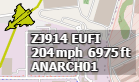RealCpr1234's tweet photo. Looks like we may have the first Cosford arrival ahead of Sunday's air show, RAF's display Typhoon 914 was very loud over my house a few minutes ago at 7,000ft. It had also been down the Lichfield RC on its way here. #EUFI #ZJ914 #ANARCH01 #43C494 https://t.co/0cKLndh2B1