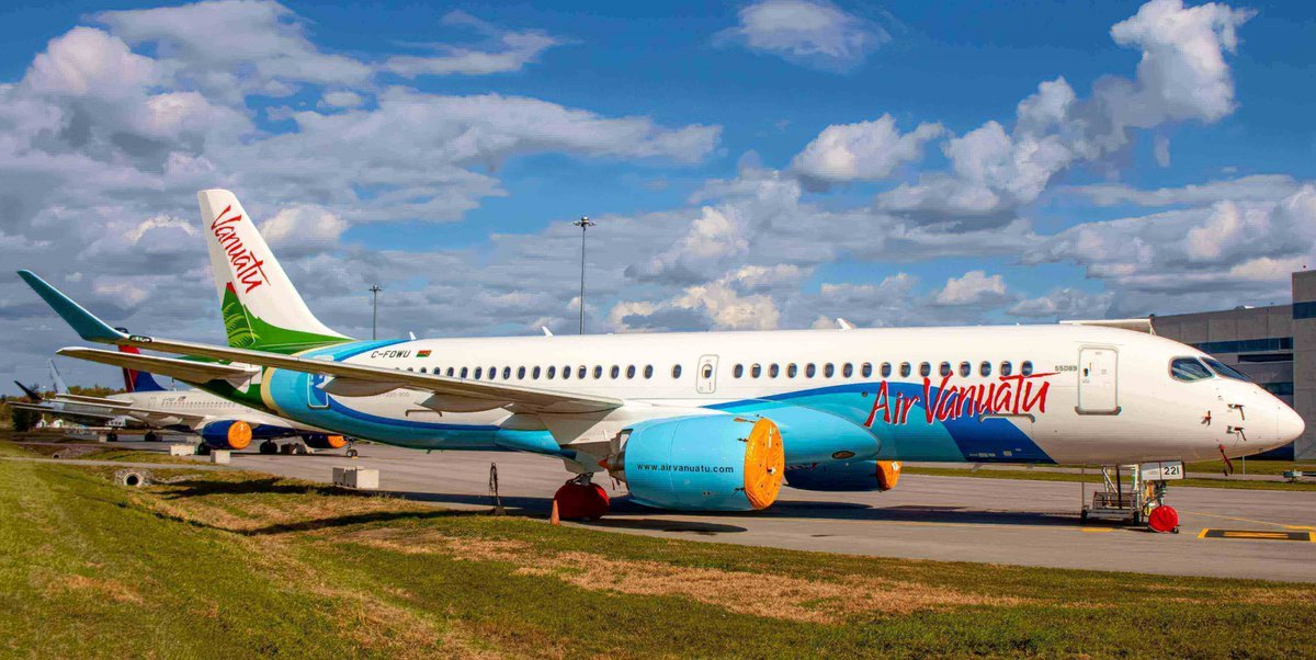 SmartAviationAP's tweet photo. Air Vanuatu Cancelling A220 Order To Focus On Domestic Fleet Expansion
Read more: https://t.co/fcj6qVfj4D
#SmartAviationAPAC #Aviation #Aviationnews #Aerospace #Aerospacenews #Aircraft #Aeroplane #Airline #Airlinenews #Vanuatu https://t.co/NVP8yprd0L