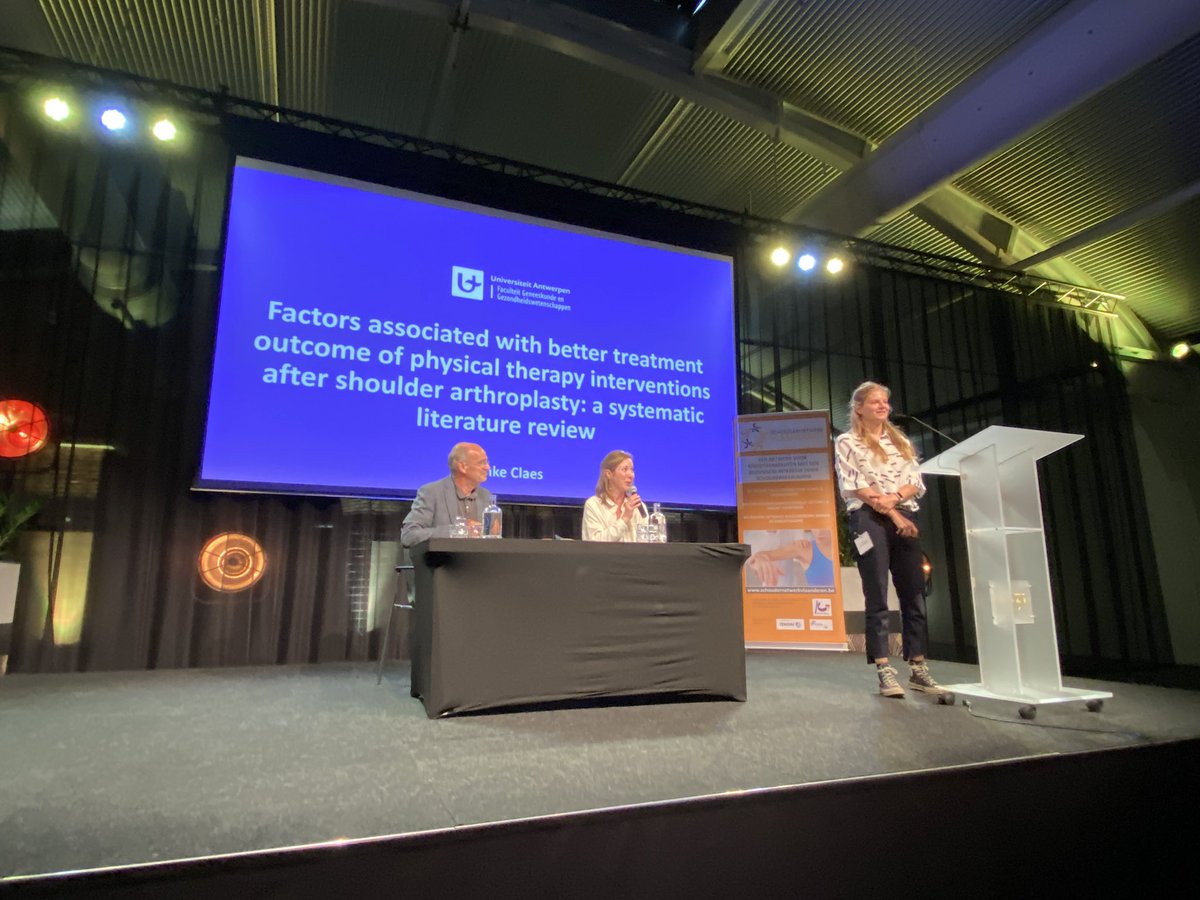 Thomas (@thomas26490864) on Twitter photo Thanks <a href="/claes_anke/">Anke Claes</a> for your interesting talk about factors influencing the rehab of shoulder arthroplasty patients #SC22 Thanks <a href="/claes_anke/">Anke Claes</a> for your interesting talk about factors influencing the rehab of shoulder arthroplasty patients #SC22