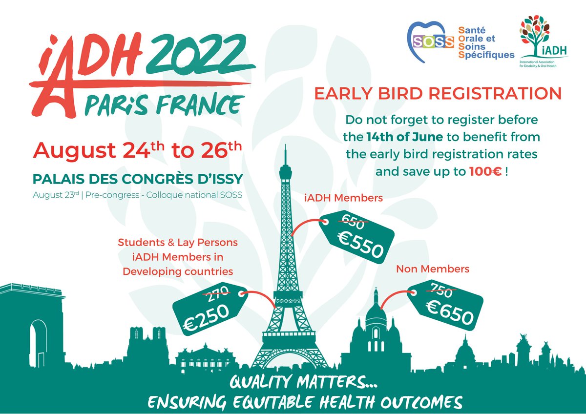 International Assn. for Disability & Oral Health tweet media