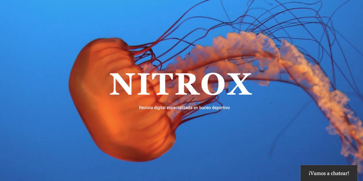 nitroxmagazine's tweet photo. PRIMER AVANCE DE NITROX
#Revista especializada en #buceo deportivo https://t.co/KwgnppaZZa