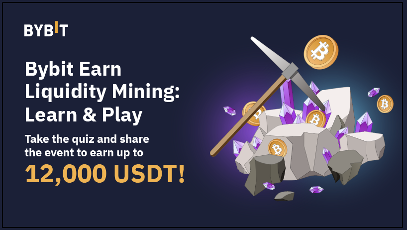 Bybit_Official's tweet photo. 📝 Liquidity Mining Quiz Time! Up to 12,000 USDT in Bonuses!

1️⃣ Take a quiz (10,000 USDT Trading Bonus)
 👉 https://t.co/R7vERrO41X
2️⃣ Follow us + RT + Tag 1 friend (Extra 2,000 USDT)

📲 Join now: https://t.co/0WSwYRHoM3 https://t.co/i0muZi1bB7