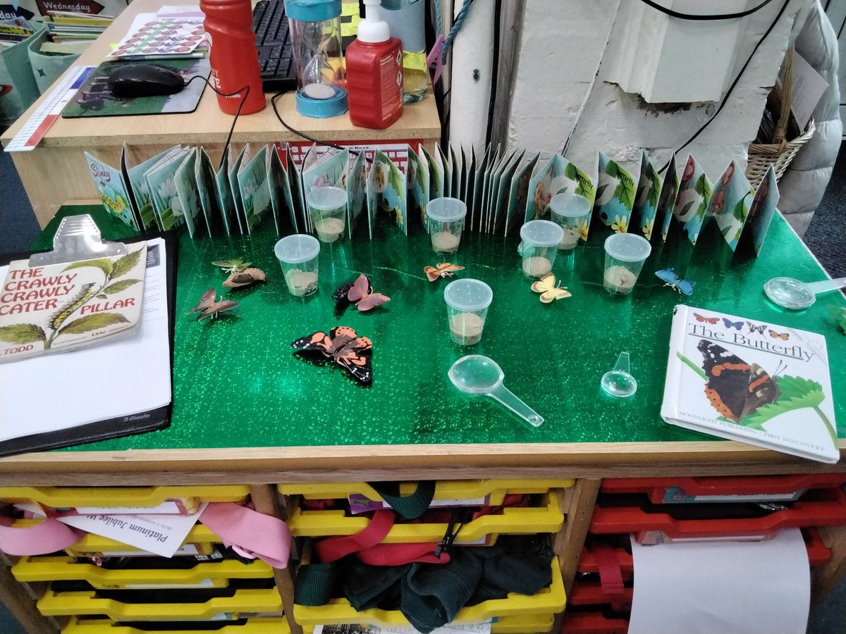 ypsPuffin's tweet photo. We have special caterpillars in RN. Welcome to RN! @yardleyprimary @WiderYps https://t.co/rjCceRaW68