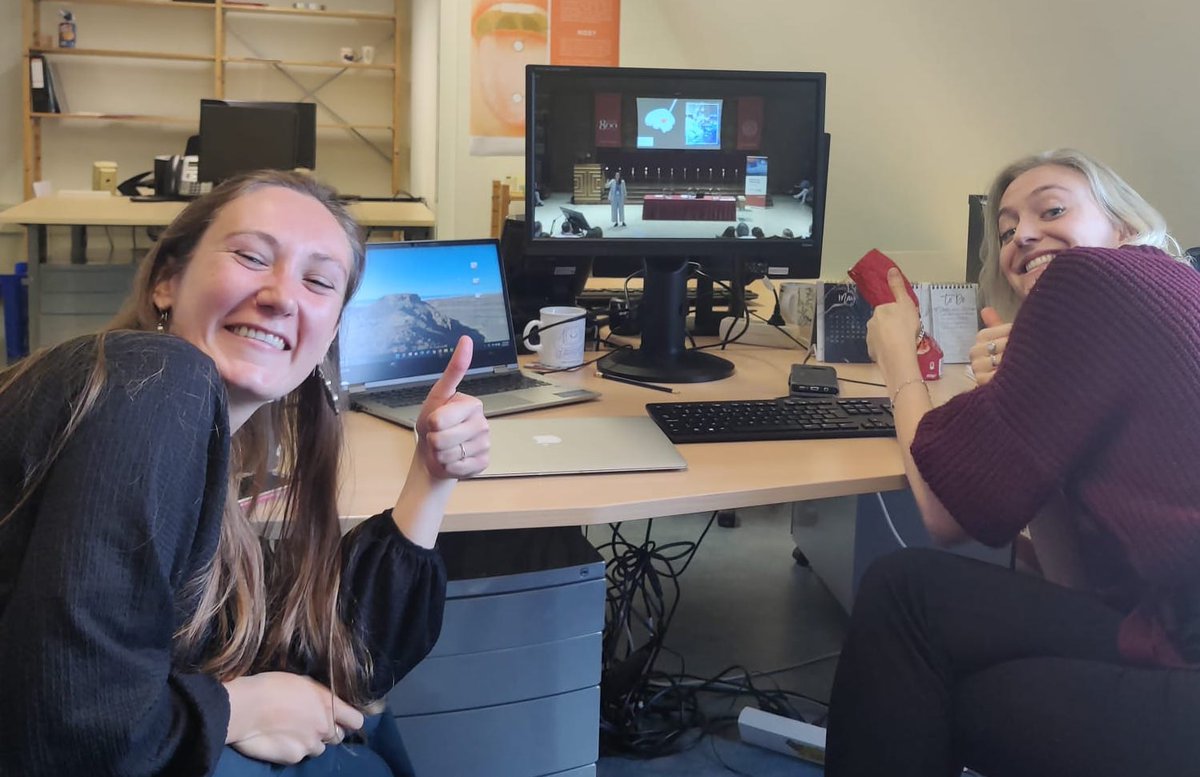 Rooting for our lovely @ENtemou, who did a great job at the 3MT competition in Padova!! <a href="/FacultyofArtsUG/">Faculty of Arts - University of Groningen</a>