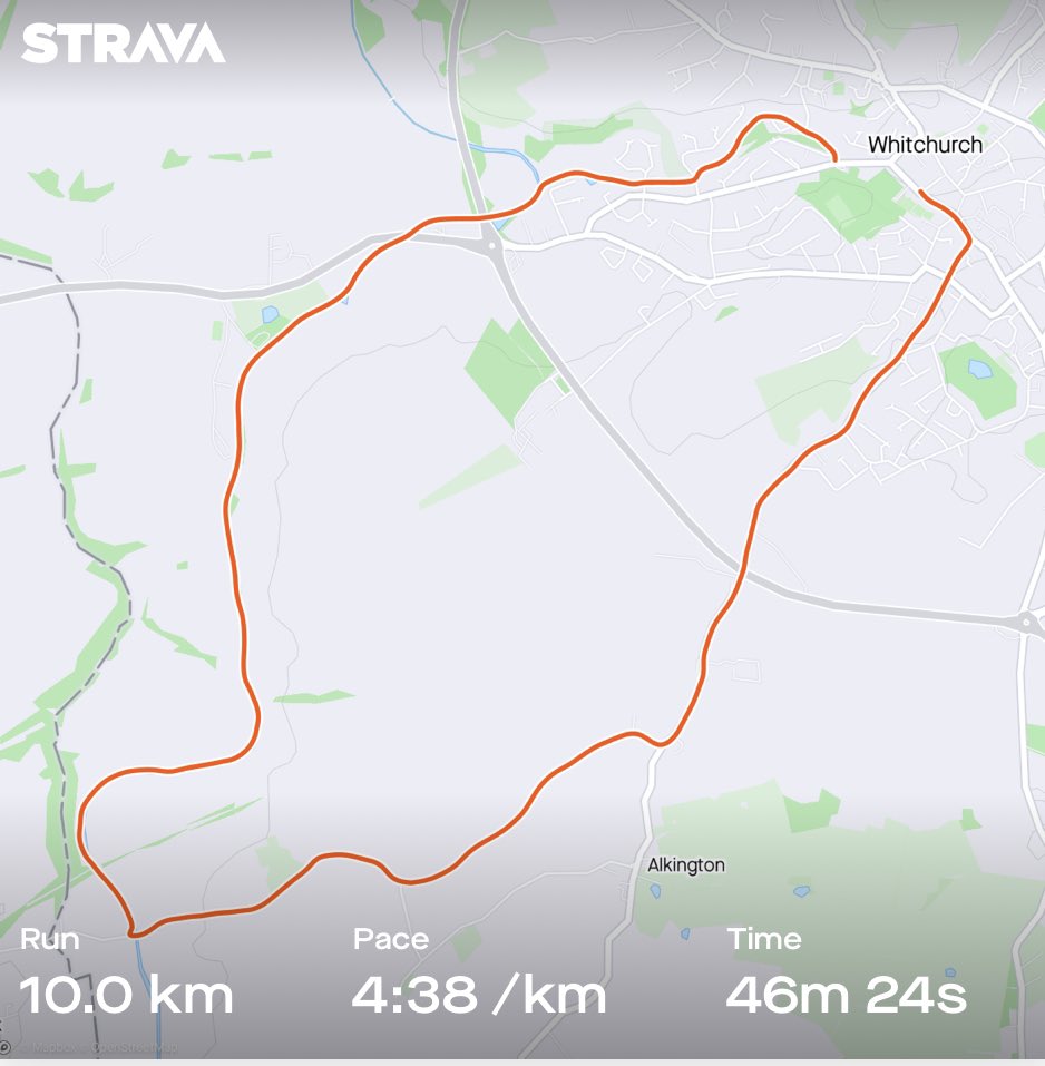 Sunny morning run that was spot on apart from not being able to breath with hay fever!!

Blowing by the end of that one!

#running #run #ukrunchat #10K #hayfever