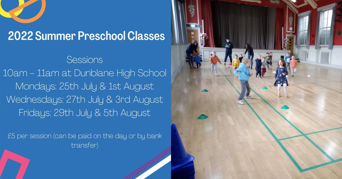 Coach My Sport (@coachmysport) on Twitter photo During our 2022 Summer Camp, we will be running some preschool classes!
Contact admin@coachmysport.co.uk if you are interested in booking or want to know more!
#MotorSkills #Drills #Sport #Sports #Skills #Development #SkillsDevelopment #Children #Dunblane During our 2022 Summer Camp, we will be running some preschool classes!
Contact admin@coachmysport.co.uk if you are interested in booking or want to know more!
#MotorSkills #Drills #Sport #Sports #Skills #Development #SkillsDevelopment #Children #Dunblane