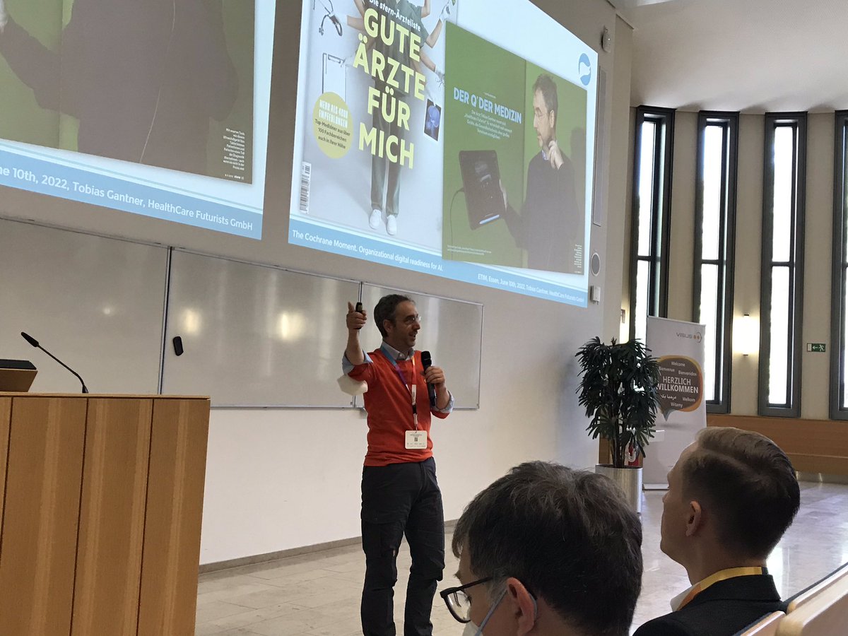 healthcare_de's tweet image. Der #ETIM2022 an der @UniklinikEssen legt heute und morgen den Schwerpunkt auf neue Entwicklungen bei #KI und #Bioinformatik 👍👏