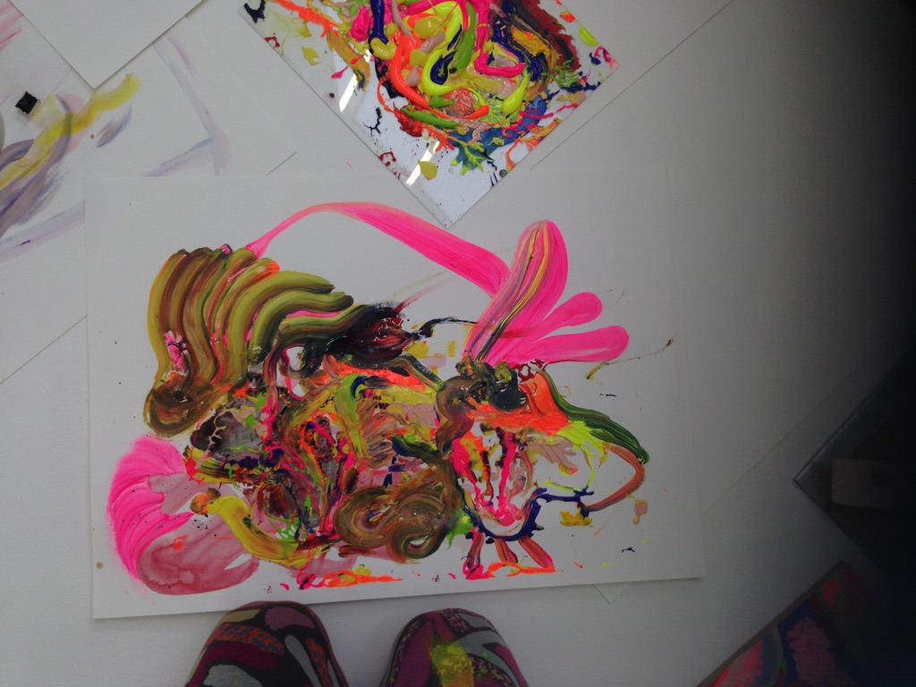 those were some BRIGHT expressionist days