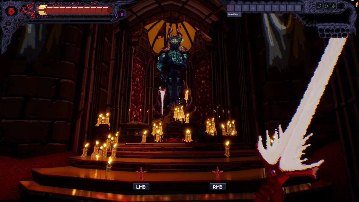 FulqrumPub's tweet photo. The DEMO version of Diluvian Ultra will be a part of Steam Next Fest, starting on Monday! Are you prepared to awaken Atilla?
@CresthelmGames #ScreenshotSaturday #retroFPS #indie #indiedev #indiegame #Diluvian https://t.co/8Wpp8t63hb