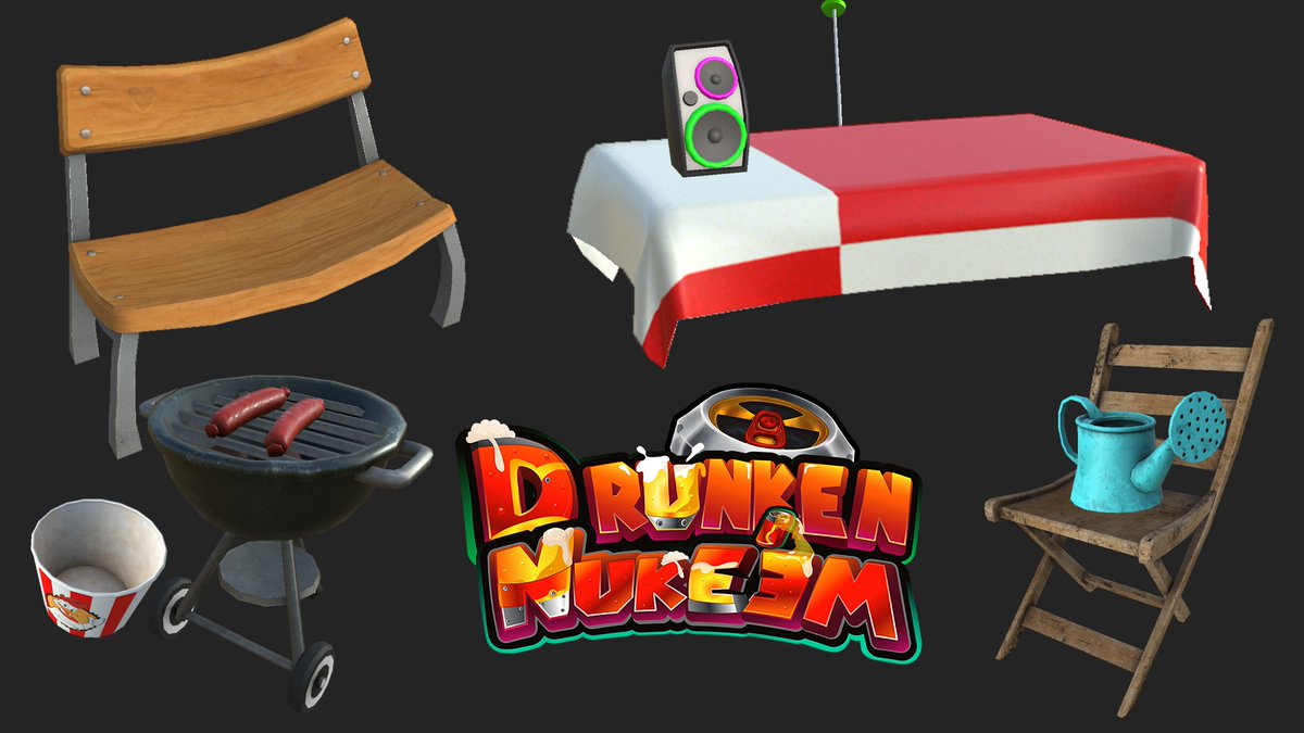 ✨Garden elements and decoration.
🎉Enjoy the #Weekend !!

🎁 #Website: drunkennukeem.com🎁
🍺 #Kickstarter kickstarter.com/projects/drazo…🍺

#drunkennukeem | #indiegame | #indiedev | #game | #gamedev | #indiedev | #devsfromspain | #indiesp