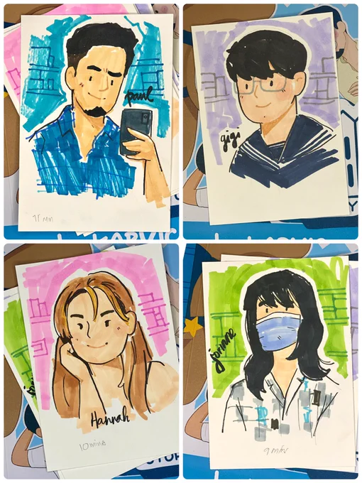 Live Portrait tomorrow (June11) sa KOMIKET @ Ayala the30th! 

See youuuuuuuuu 