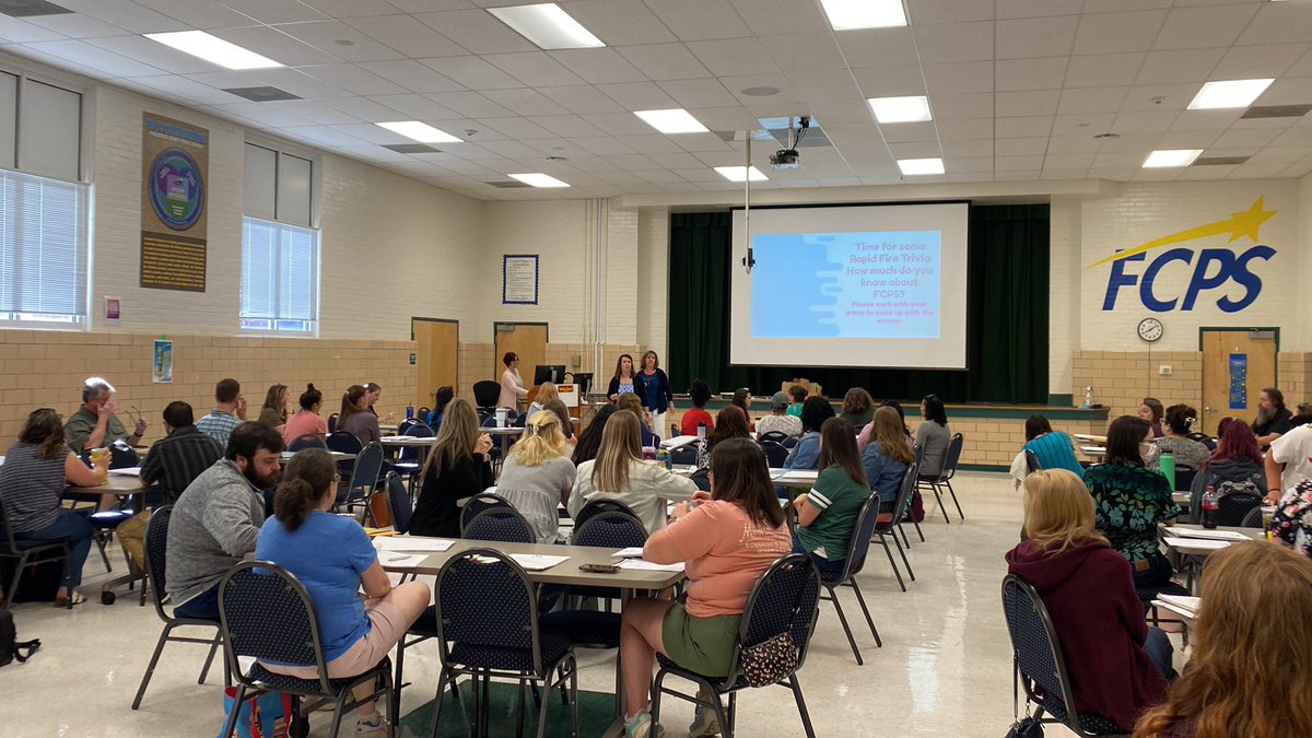FCPSPLcoord's tweet photo. Summer learning already underway with Jumpstart year 2. These teachers will be ready for August!! #PLteam #RISEinduction https://t.co/hGQiWZM2c9