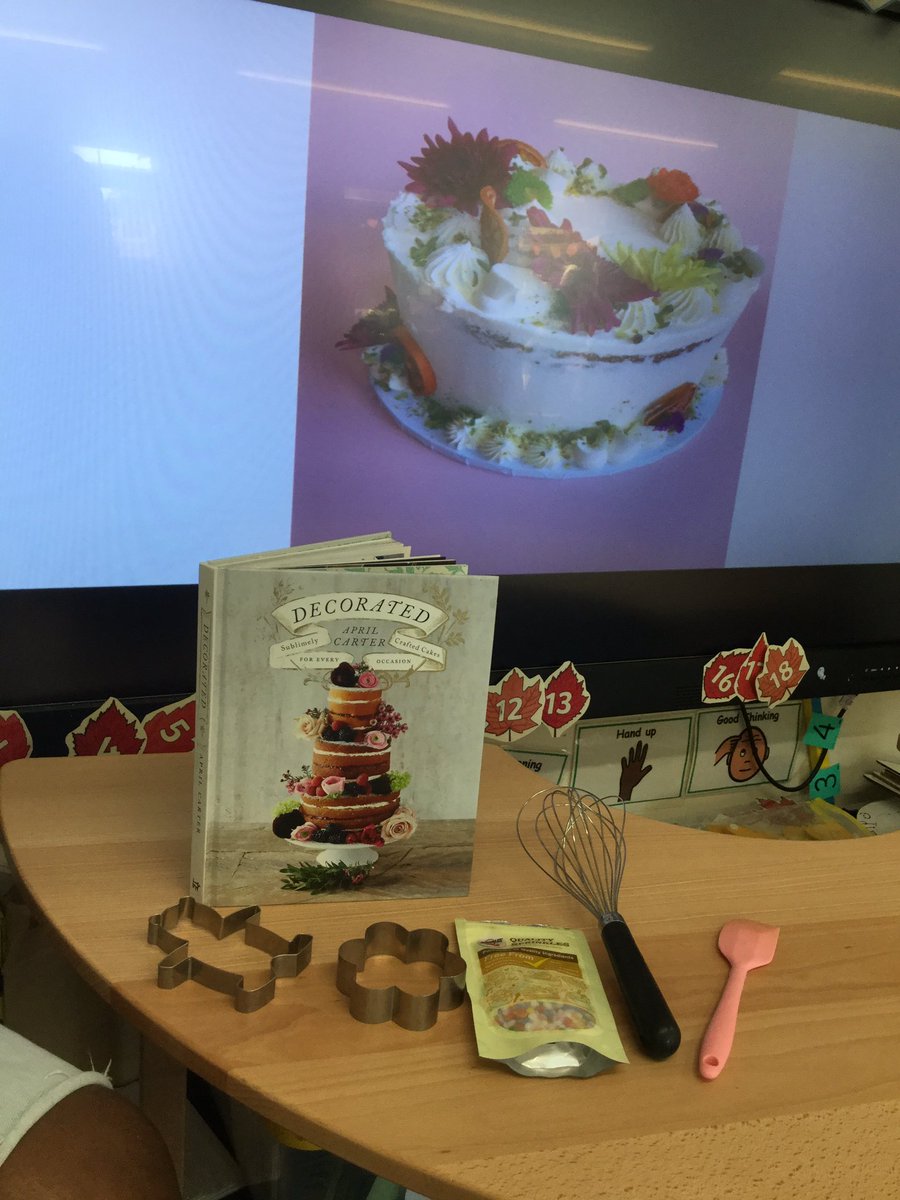 MrsLeeSpencer2's tweet photo. Sharon the baker came to see our Reception friends today and showed us some of her amazing bakes. We asked some fantastic questions and loved hearing about her job. @MissChick14 @RecBps @BirchfieldsPS @longboisbakes @snagadya https://t.co/NOpWGVOvAz