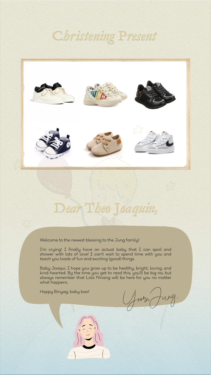 champagnehues's tweet photo. ㅤㅤ 

                 👶🏻 A little something 
                  for  our   Little   Prince 

                  O 6   .  1 O  .  2 O 2 2   

                  ↳ ❝ #WelcomingJoaqui
                          #TheoLittlePrince 
                          @CH1ODAY

ㅤㅤ https://t.co/EZu2cQOmGn
