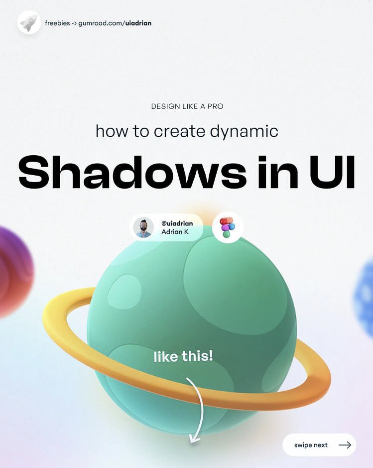 How to create Shadows in UI

By @uiadrian 
#uidesign