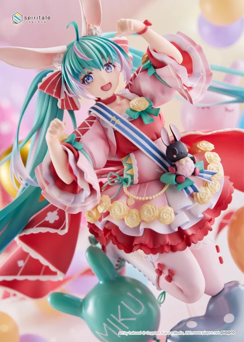 初音ミクBirthday 2021 Pretty Rabbit フィギュア予約開始しました✨✨
何卒、よろしくお願いします//
https://t.co/J18hFmYbQX
#初音ミク #スピリテイル 