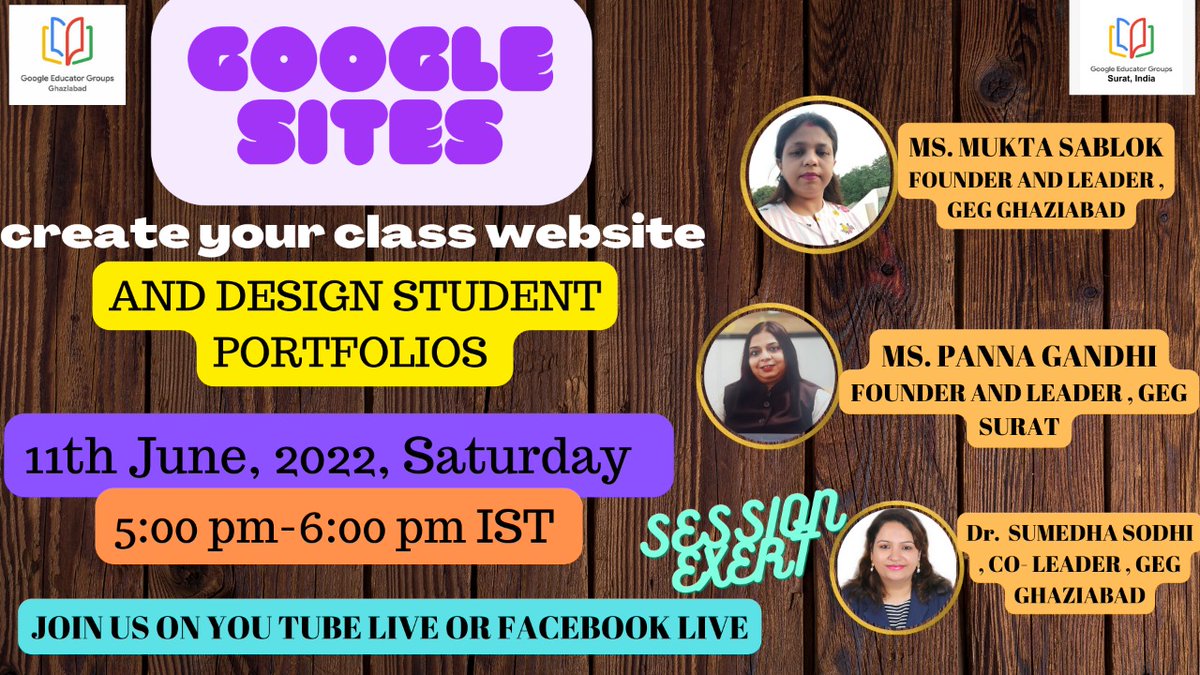 Learn to Create Portfolios using Google Sites" 
YouTube - youtu.be/nGkh7K5gQvQ

<a href="/GEG_Ghaziabad/">GEG Ghaziabad</a>  <a href="/GegSurat/">GEG Surat, India</a>