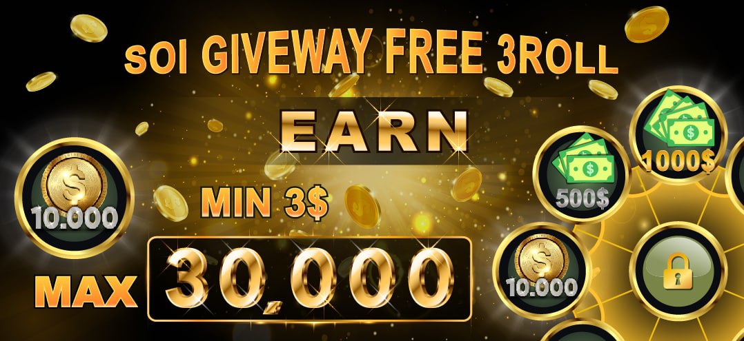 🔥 SOI Finance GiveAway 600,000USDC 🔥
Step1: Like share thist post, and follow <a href="/Soi_Finance/">Soi Finance</a> 
Step2: Fill your Phantom wallet address in here : bit.ly/soiairdrop
Step3: Connect wallet : soi.eco/soi-wheel and KYC
Step4: Spin wheel and earn up to 30.000$
#Airdrops #nft