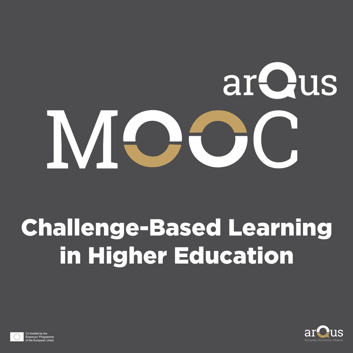 📢If you are an #ArqusTeacher, you have the opportunity to participate in the new #ArqusMOOC on #ChallengeBasedLearning in #HigherEd and update your skills with the latest developments in #LearningMethods. 
📆The course starts on 13 June‼️
👉Enrol here: arqus-alliance.eu/news/arqus-moo…