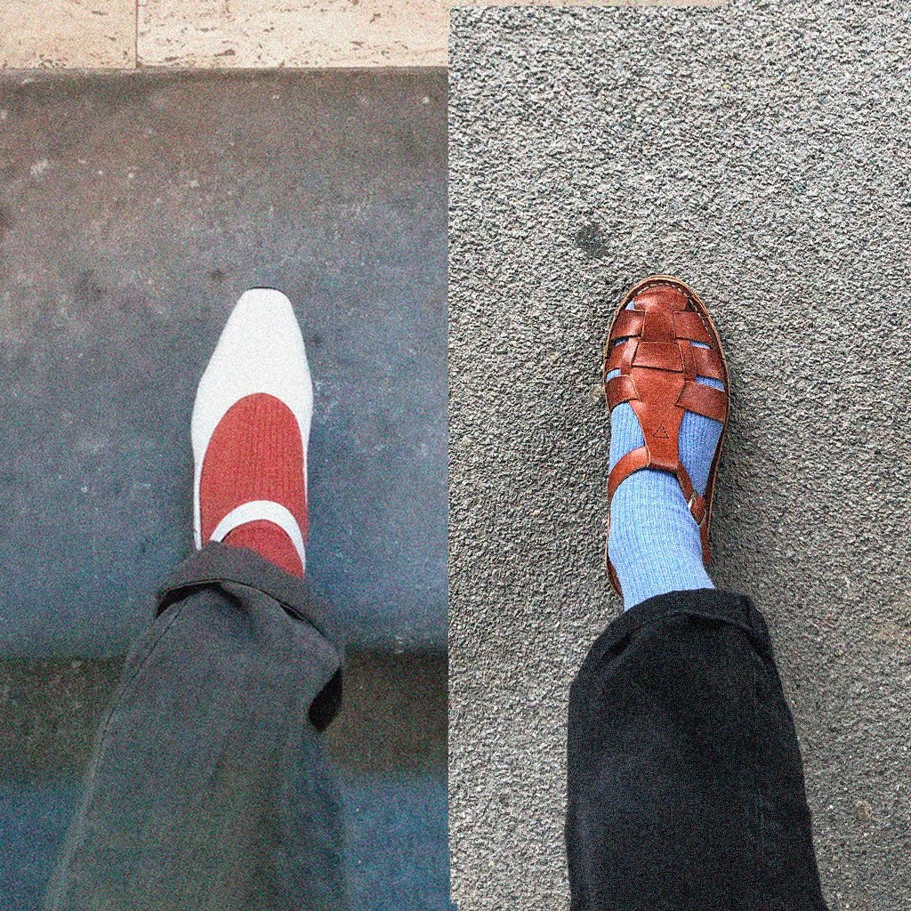 ¡Vuelve asimetri.co! Volumen 7: Pieses 🧀A la izquierda, los paseos de @juliahuete_  en Roma mientras va a por helados de zuppa inglese. A la derecha, mi paseito por Lavapiés mientras saco al perret.