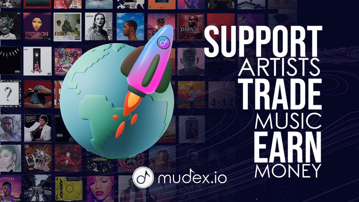 Mudex_Official's tweet photo. Who's in crypto and loves music? 🎵📈🚀
#firstmusicexchange #music #crypto $MUX https://t.co/6wNQBYf4LL