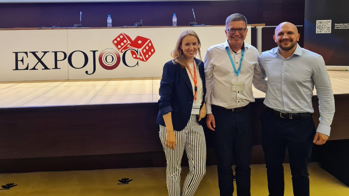 pafdotcom's tweet image. This week the Expojoc gaming congress was held in Valencia. Our Spanish Country Manager Cristina Sebastián was a speaker and moderator for the discussions on the topic of Technological solutions for Responsible Gaming. 
#responsiblegaming #expojoc